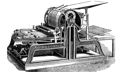 hoes_one_cylinder_printing_press