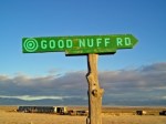 good 'nuff road - sign