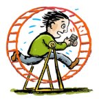 Hamster-wheel-man